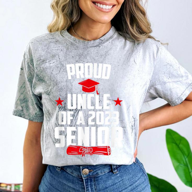 Proud Uncle Of A 2023 Senior Class Of 2023 Graduation Comfort Color Blast T-Shirt