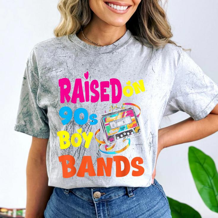 Raised On 90s Boy Bands Nostalgia Love Women Men Comfort Color Blast T-Shirt