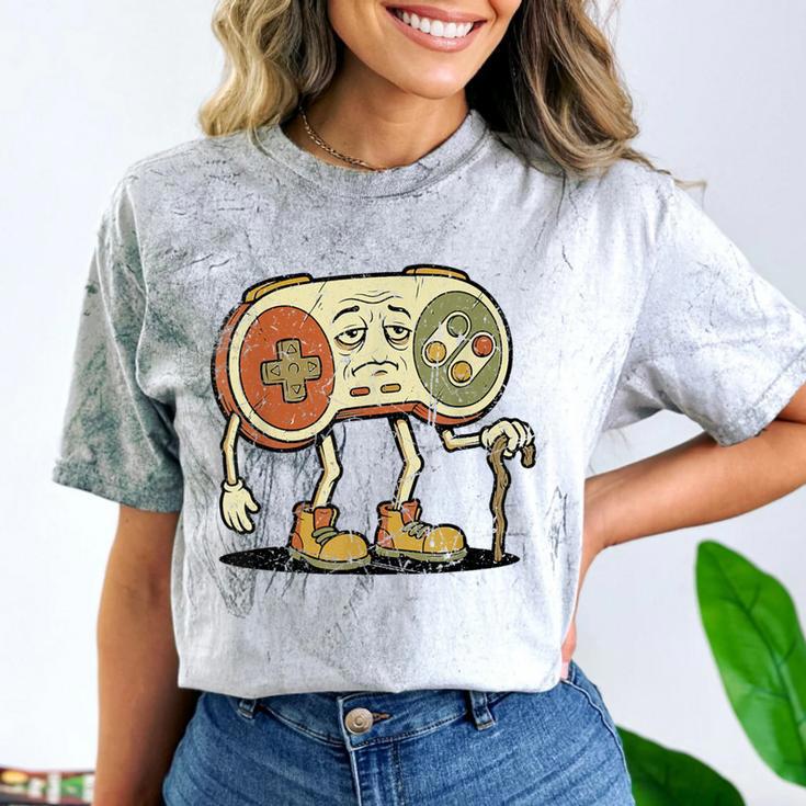 Retro Gamer 80s 90s Gaming Nostalgia Video Game Men Comfort Color Blast T-Shirt