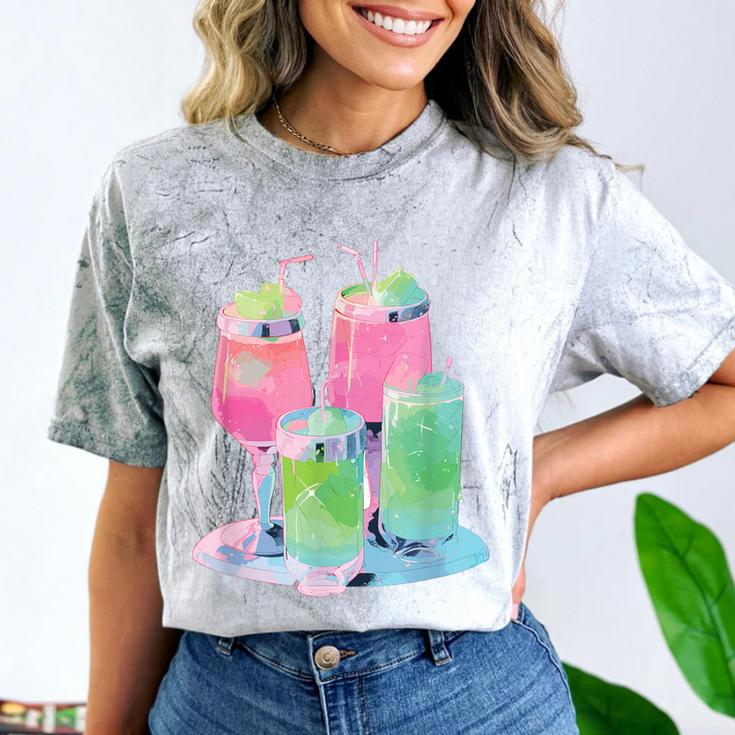 Retro Soft Drinks 80s 90s Nostalgia Cute Anime Aesthetic Tee Comfort Color Blast T-Shirt