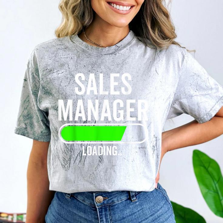 Sales Manager Loading Graduation Graduate New Job Comfort Color Blast T-Shirt
