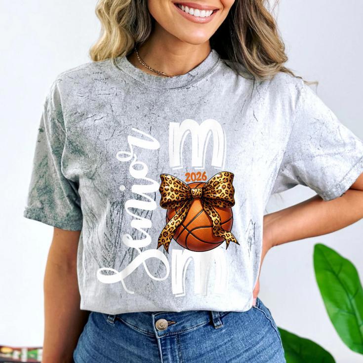 Senior Basketball Mom Class Of 2026 Player Graduation Grad Comfort Color Blast T-Shirt