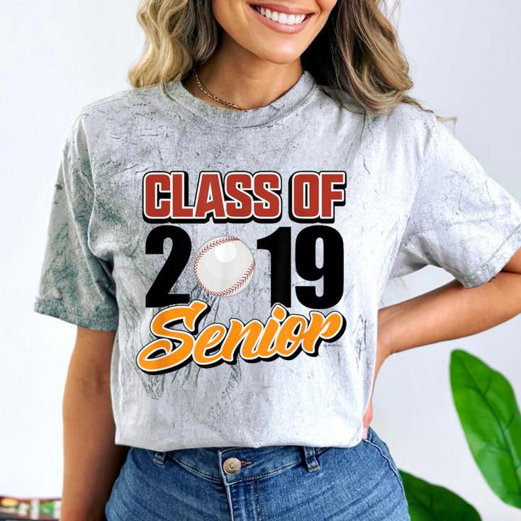 Senior Class Of 2019 Tshirt Graduation School Baseball Comfort Color Blast T-Shirt