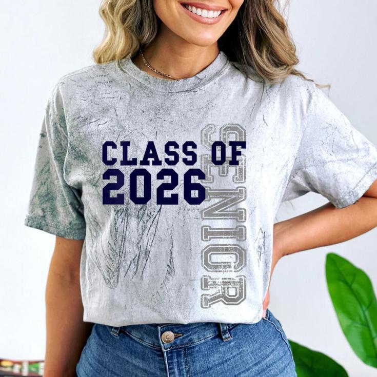 Senior Class Of 2026 Graduation Year High School & College Comfort Color Blast T-Shirt
