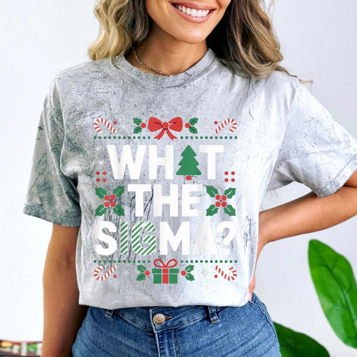 What The Sigma Christmas Party Outfit For Introverts Comfort Color Blast T-Shirt