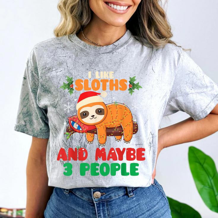Sloth For Sloth Lover Men Women Kids Introverts Comfort Color Blast T-Shirt Sloth For Sloth Lover Men Women Kids Introverts Comfort Color Blast T-Shirt