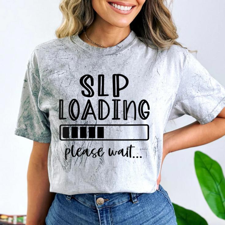 Speech Pathologist Loading 2021 Graduation Speech Therapist Comfort Color Blast T-Shirt