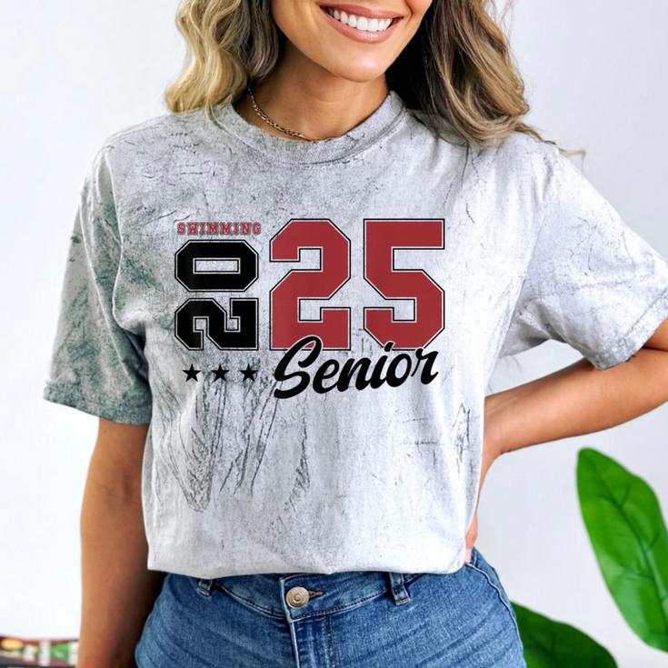 Swimming Senior Night Swimming Senior 2025 Graduation 59 Comfort Color Blast T-Shirt