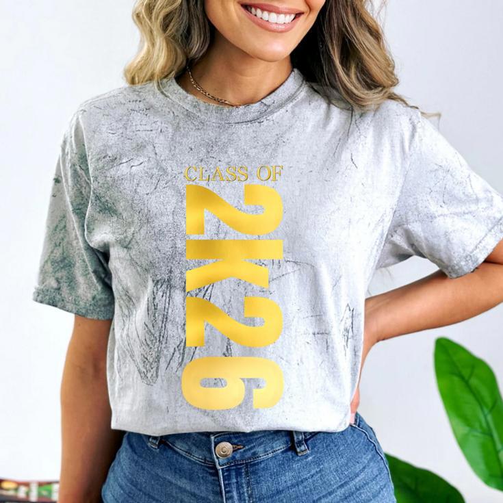 2K26 Class Of 2026 Graduation College Senior Back To School Premium Tri-Blend Comfort Color Blast T-Shirt