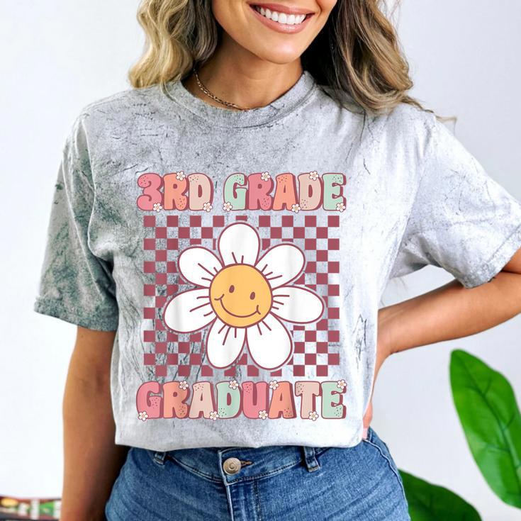 3rd Grade Graduation Cute Groovy Last Day Of Third Grade Comfort Color Blast T-Shirt
