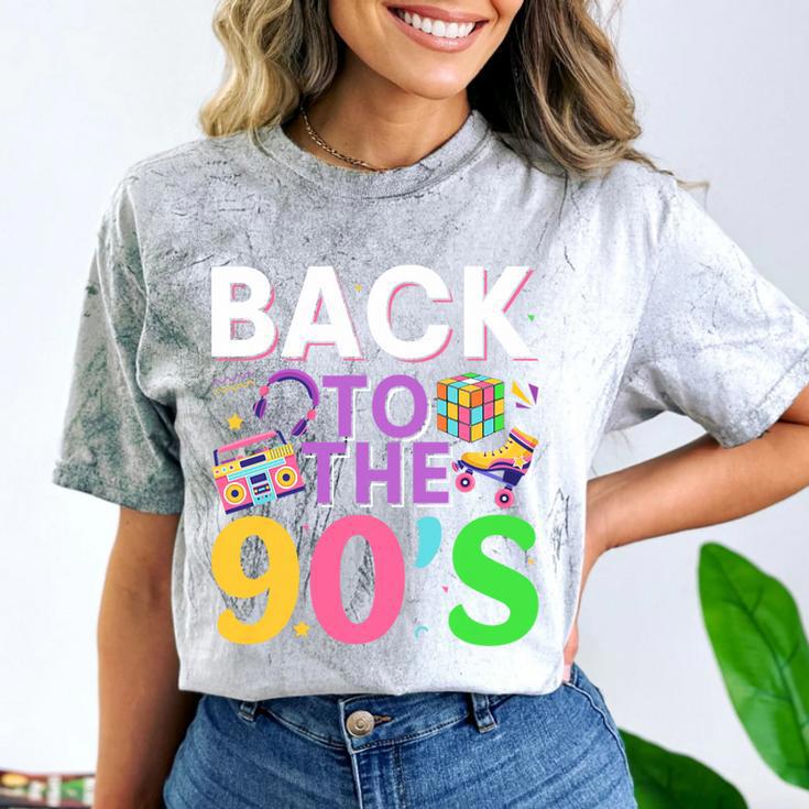 Back To The 90's Mixtape Era Nostalgia Retro 1990 90's Style Premium Tri-Blend Comfort Color Blast T-Shirt