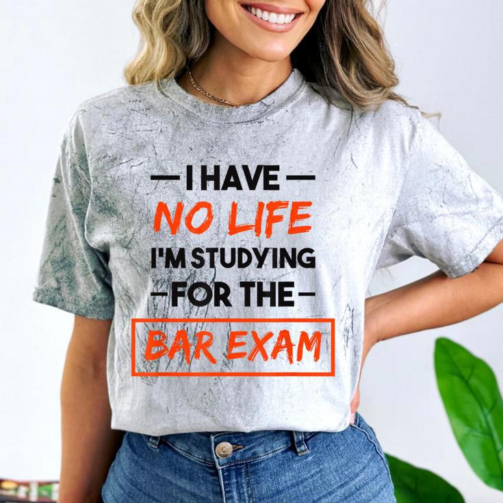 Bar Exam Tee Shirt Law School Graduation Comfort Color Blast T-Shirt