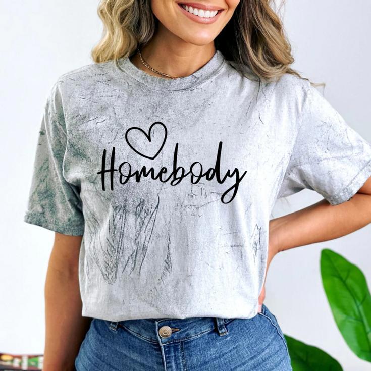 Homebody At Home Lets Stay Home Introvert Comfort Color Blast T-Shirt