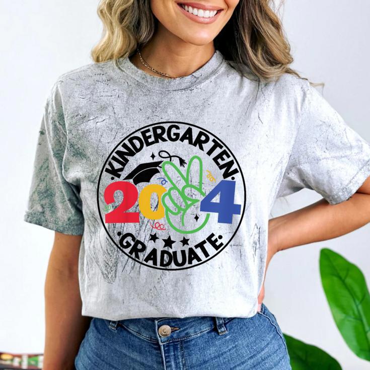 Kindergarten Graduation 2024 Graduate Last Day Of School Comfort Color Blast T-Shirt