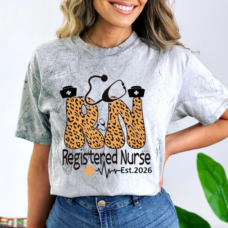 Nurse Est 2026 Graduation Graduate Nursing Student RN LPN Comfort Color Blast T-Shirt