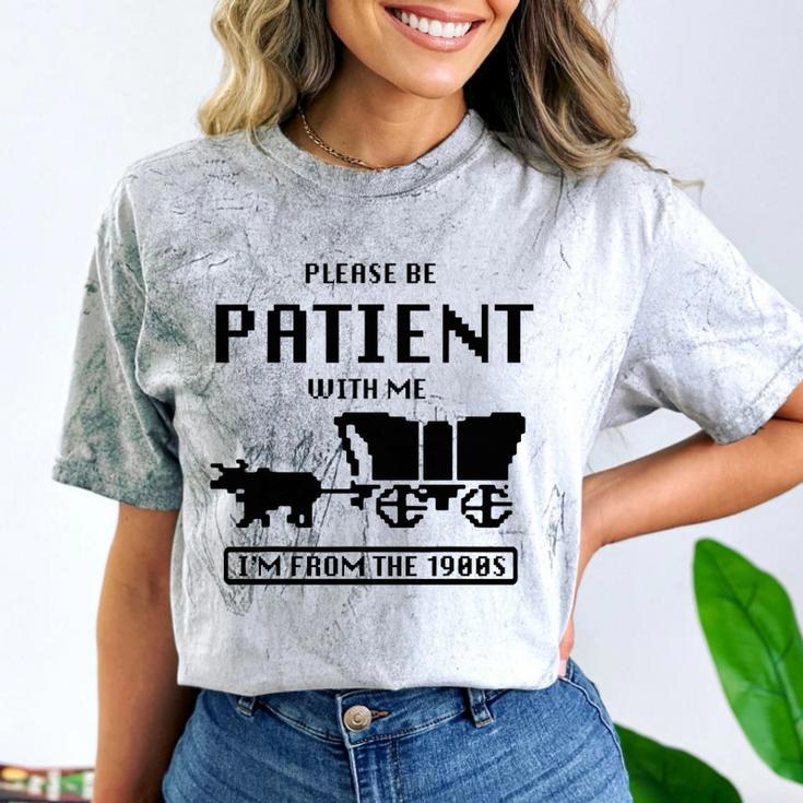 Be Patient With Me I'm From The 1900s Premium Tri-Blend Comfort Color Blast T-Shirt