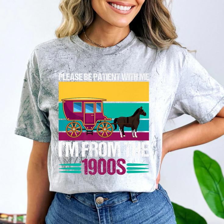 Please Be Patient With Me I'm From The 1900s Cool Dad Premium Comfort Color Blast T-Shirt
