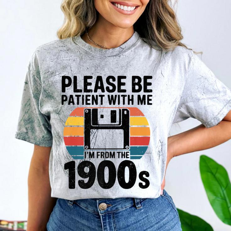 Please Be Patient With Me I'm From The 1900s Floppy Disk Premium Comfort Color Blast T-Shirt