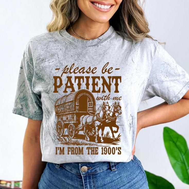 Please Be Patient With Me I'm From The 1900s Grandpa Premium Comfort Color Blast T-Shirt
