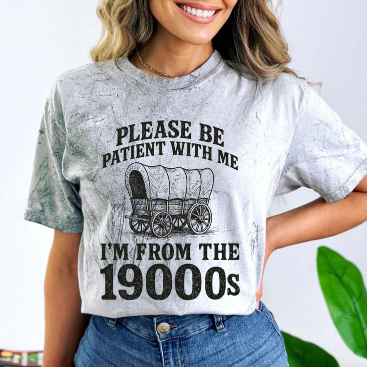 Please Be Patient I'm From The 1900s Premium Tri-Blend Comfort Color Blast T-Shirt