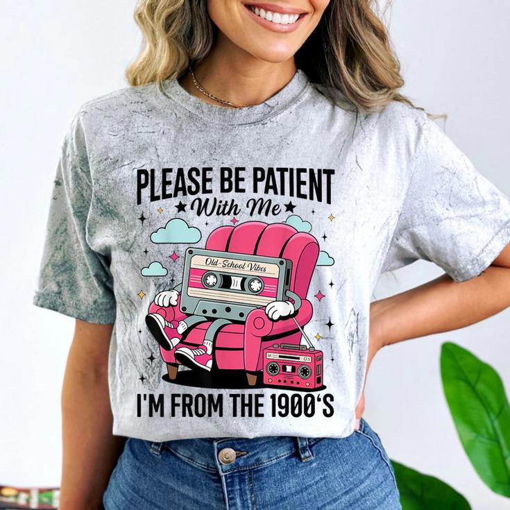 Please Be Patient I'm From The 1900s Retro Cassette Comfort Color Blast T-Shirt