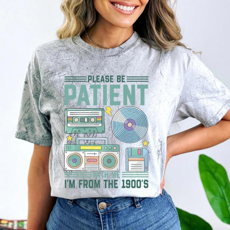 Please Be Patient With Me I'm From The 1900s Retro Vintage Premium Comfort Color Blast T-Shirt