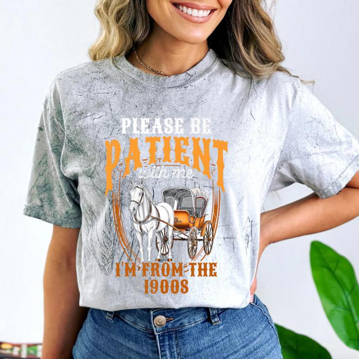Please Be Patient With Me I'm From The 1900s Vintage Lover Premium Comfort Color Blast T-Shirt