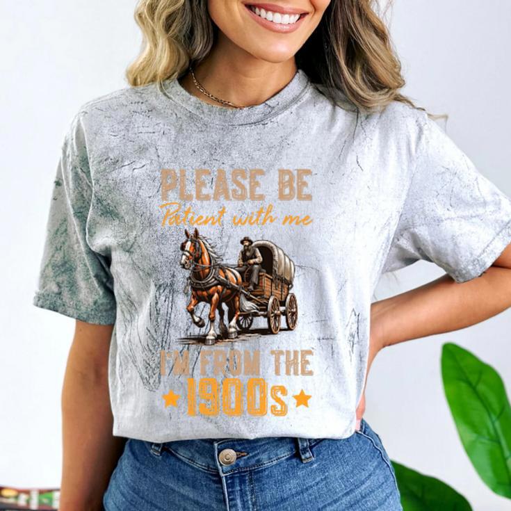 Please Be Patient With Mee I'm From The 1900s Minimalist Premium Comfort Color Blast T-Shirt
