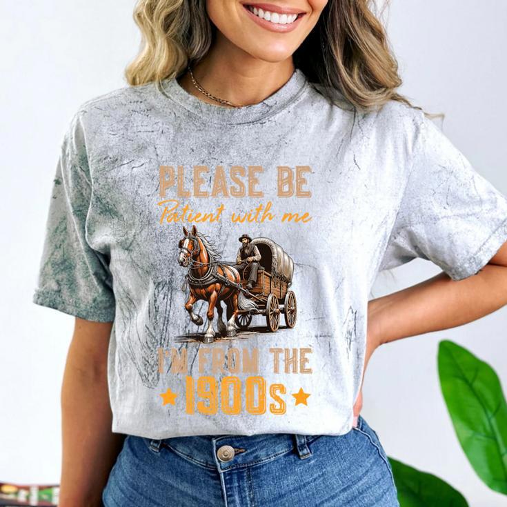 Please Be Patient With Mee I'm From The 1900s Premium Comfort Color Blast T-Shirt