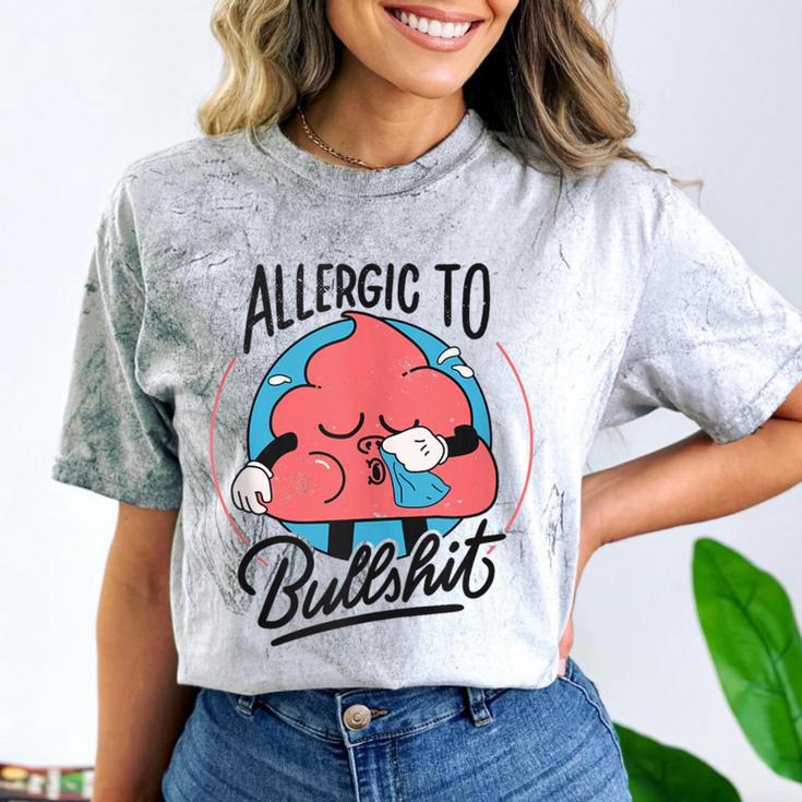 Retro Toon Introvert Sarcasm Anti-Social Nihilism Comfort Color Blast T-Shirt