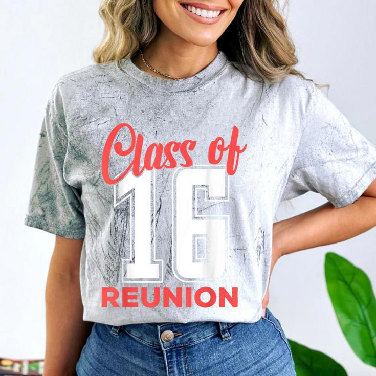 Reunion 2016 Class Of 2016 Matching Graduation High School Comfort Color Blast T-Shirt