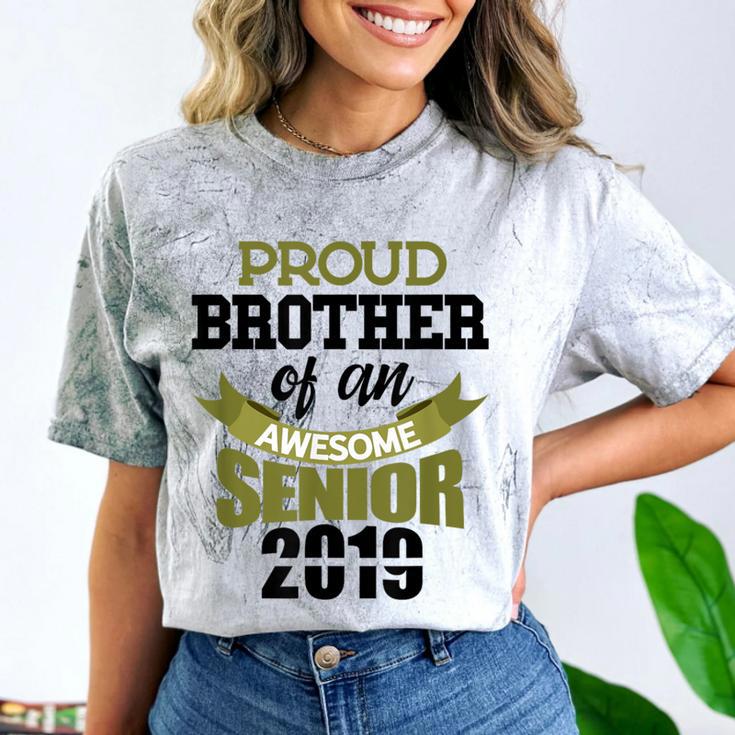 Senior Class Of 2019 Tshirt Graduation Awesome Brother Comfort Color Blast T-Shirt