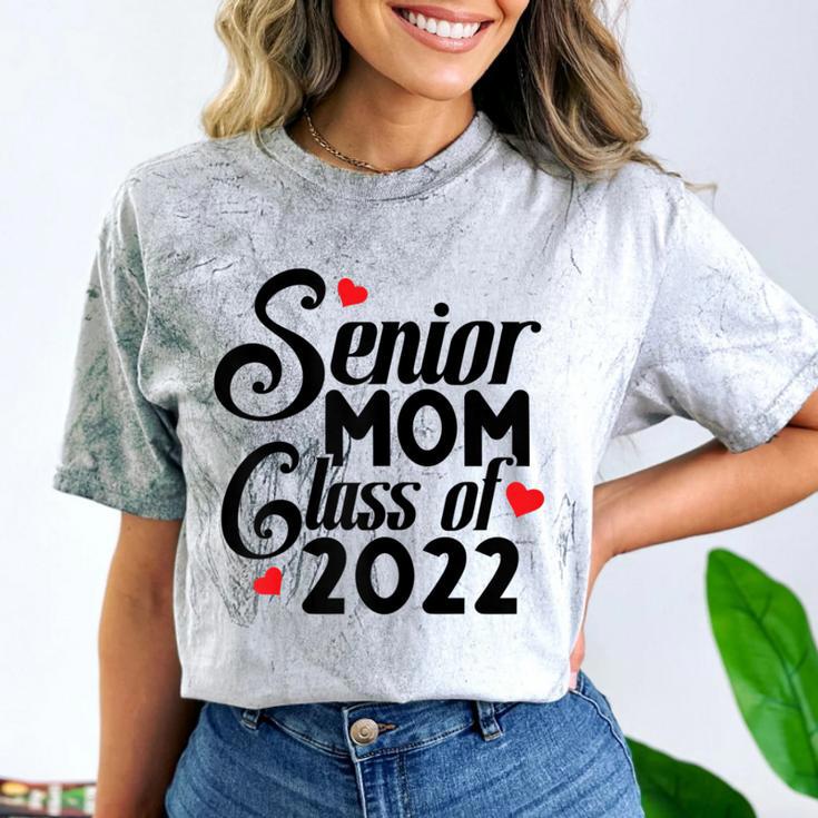 Senior Class Of 2022 School Graduation Mom Comfort Color Blast T-Shirt