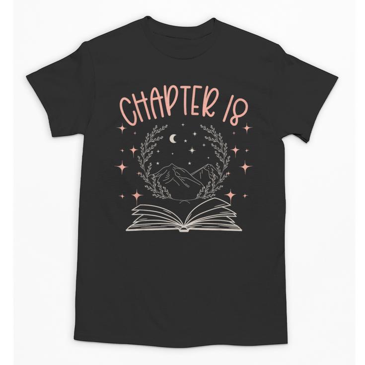 18th Birthday Girls Book Lovers Chapter 18 Its My Birthday Unisex T-Shirt