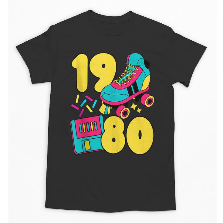 1980 Retro Raised In The 80s Old School Nostalgia Vibes Unisex T-Shirt