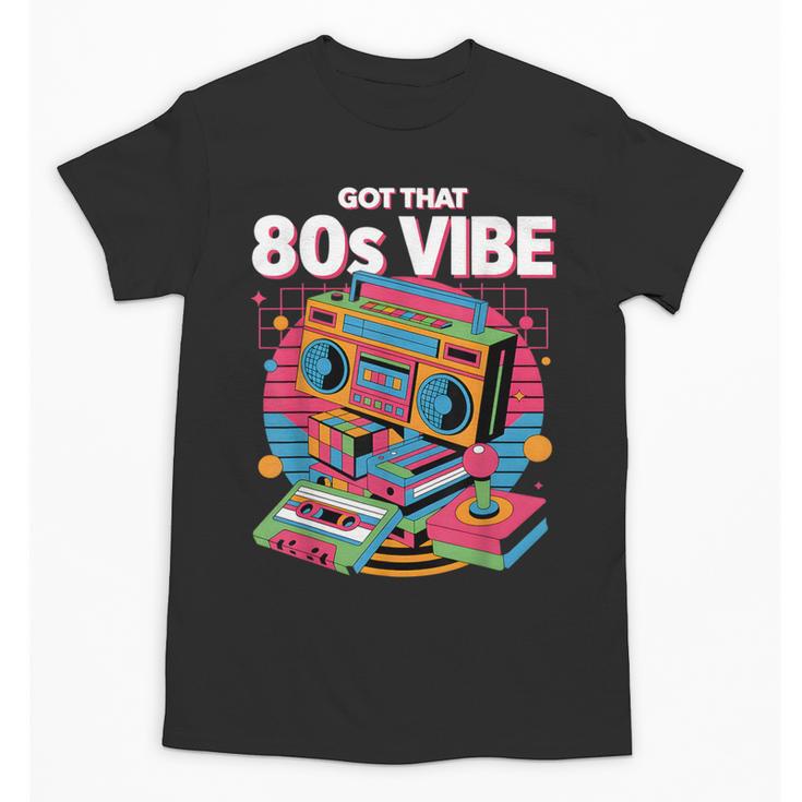 1980s 80s Reunion Nostalgia Memories Music School Grew Up Unisex T-Shirt