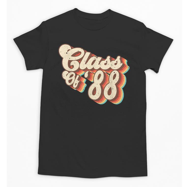 1988 Class Reunion Retro Class Of 88 High School Graduation Unisex T-Shirt
