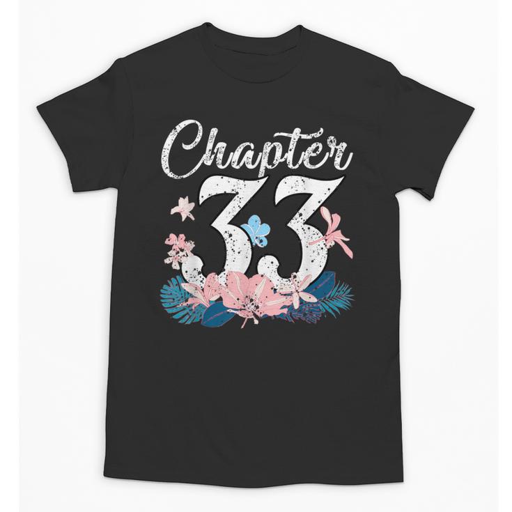 1988 Happy Birthday Chapter 33 Year Old Women Book Lover Unisex T-Shirt