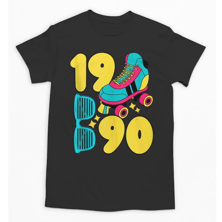 1990 Retro Raised In The 90s Old School Nostalgia Vibes Unisex T-Shirt