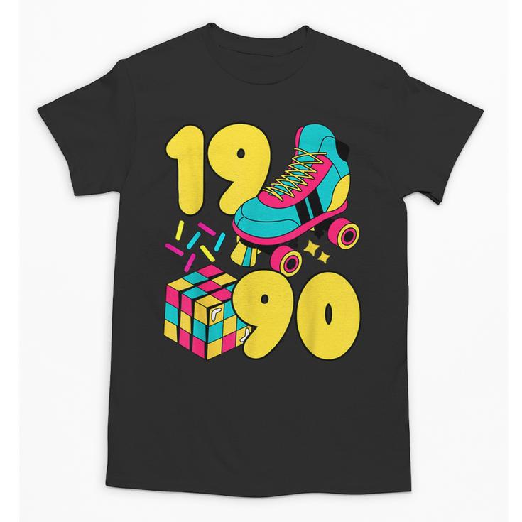 1990 Retro Raised In The 90s Old School Nostalgia Vibes Unisex T-Shirt