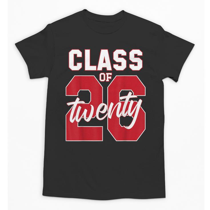2 Sided Class Of 2026 Senior 2026 Graduation Unisex T-Shirt