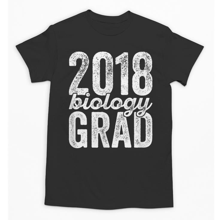 2018 Biology Graduation Biologist Graduate Degree Unisex T-Shirt