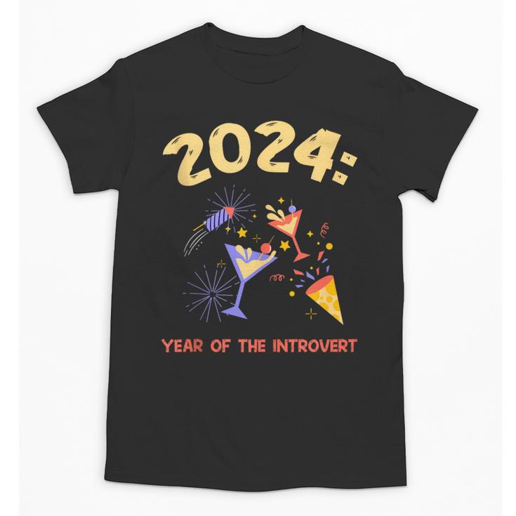 2024 Year Of The Introvert New Year Adventures Unisex T-Shirt