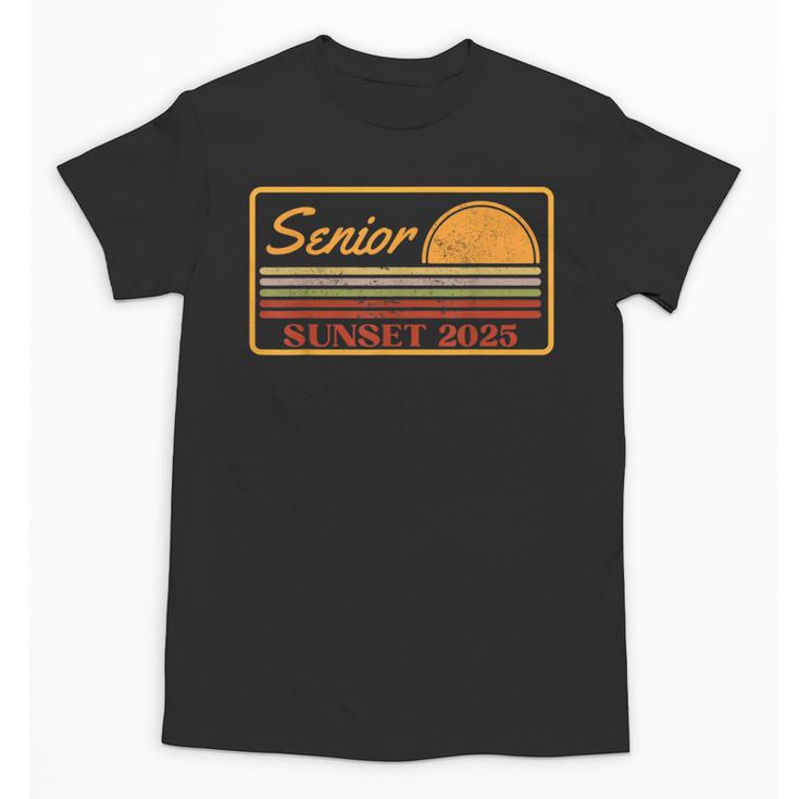 2025 Graduation Highschool Senior Sunset Unisex T-Shirt