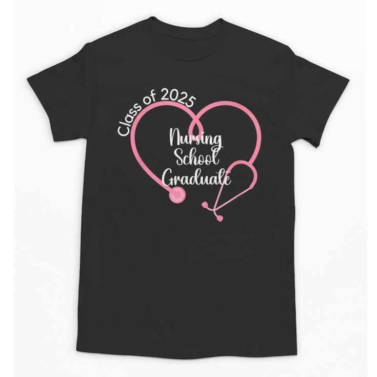 2025 Nursing School Graduate Nurse Graduation Unisex T-Shirt