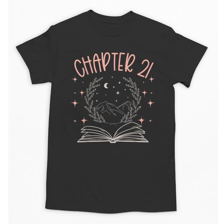 21st Birthday Women Book Lovers Chapter 21 Its My Birthday Unisex T-Shirt