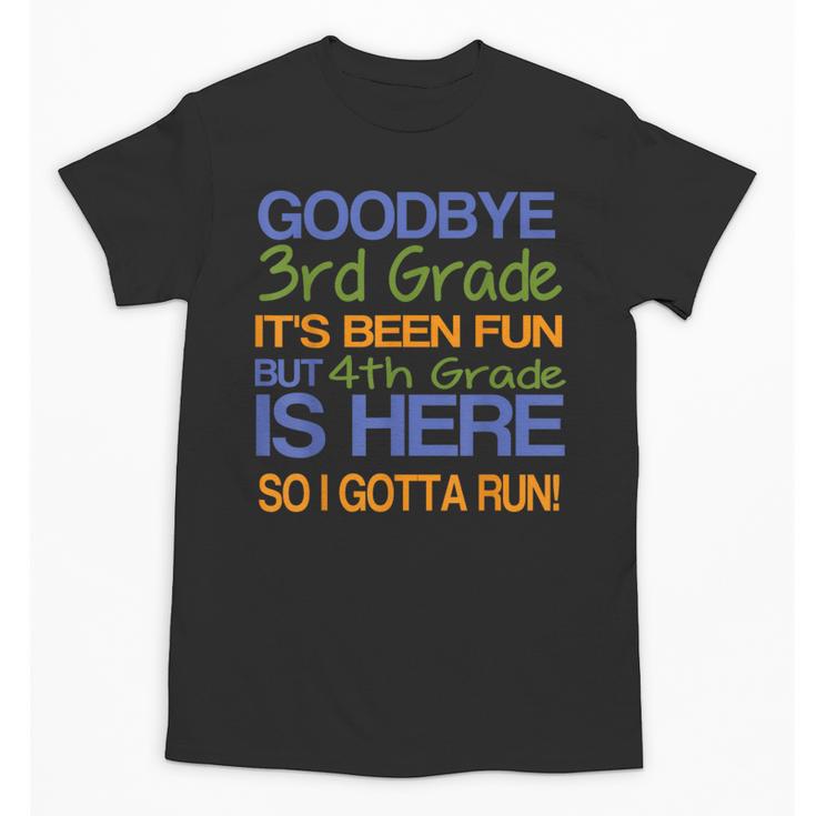 3rd Grade Graduation To 4th T-Shirt Kids Tee Fourth Unisex T-Shirt
