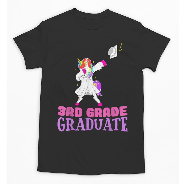 3rd Grade Graduation Unicorn End Of Year Third Unisex T-Shirt