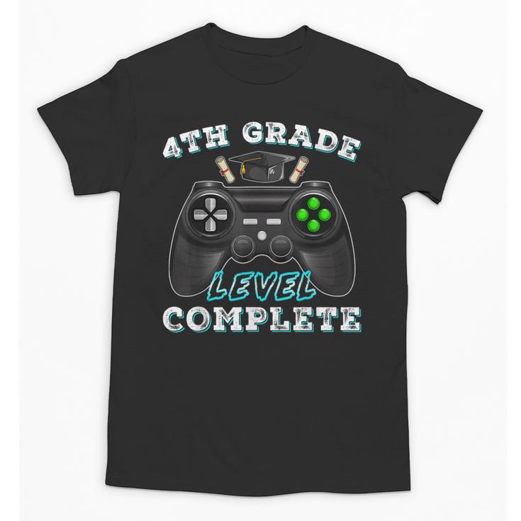 4th Grade Level Complete Gamer 4 Grade Graduation Unisex T-Shirt