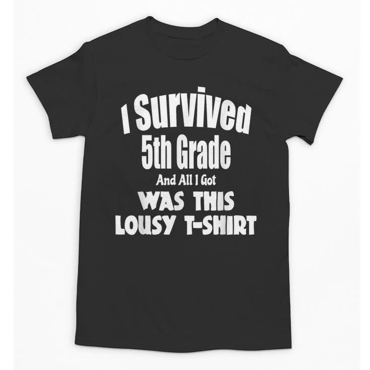 5th Fifth Grade Graduation Shirt Boy Girl Graduate Education Unisex T-Shirt
